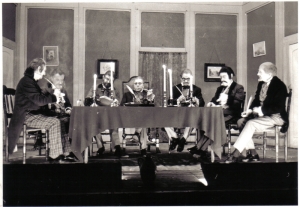 F37 150-jarig jubileum 1968, uitbeelding vergadering 1818, 1